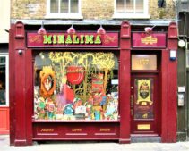 Defenders of Hogwarts designer MinaLima's shop, the House of MinaLima, at 157 Wardour Street in London