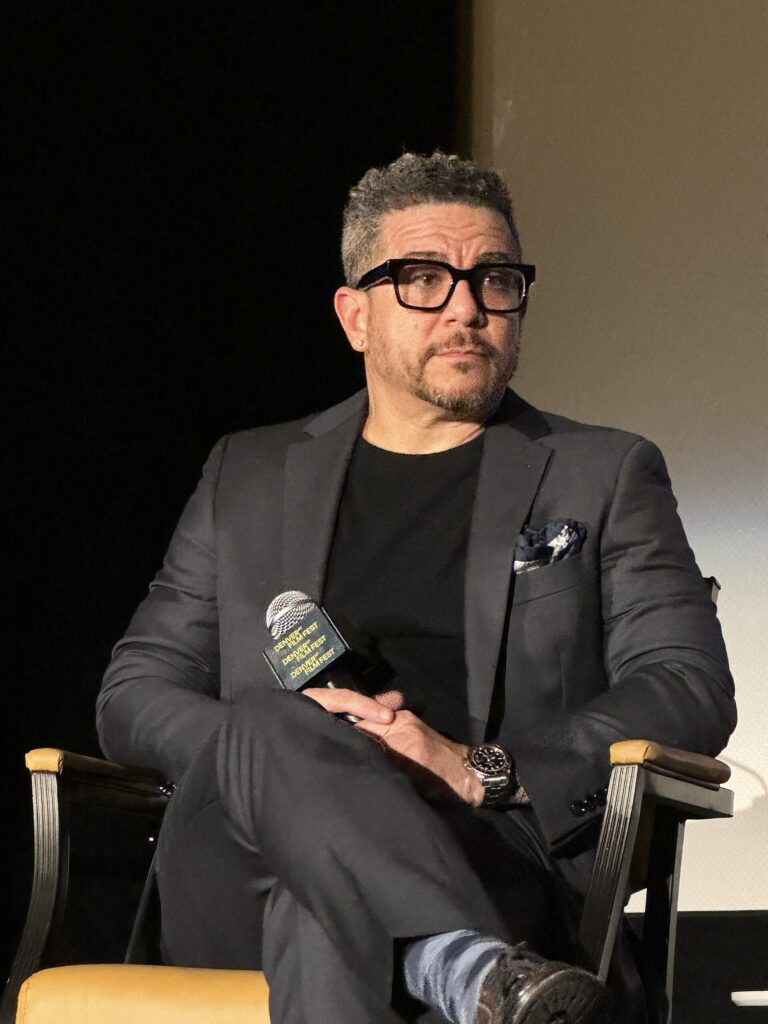 Denver Film Festival: a guest speaks at a past festival event