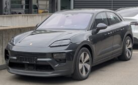 A Porsche Macan, the SUV Porsche plans to offer again as a gas-powered Macan in 2028