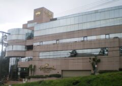 Hallmark Channel headquarters on Ventura Boulevard in Studio City, California, the network airing the Hallmark October movies lineup
