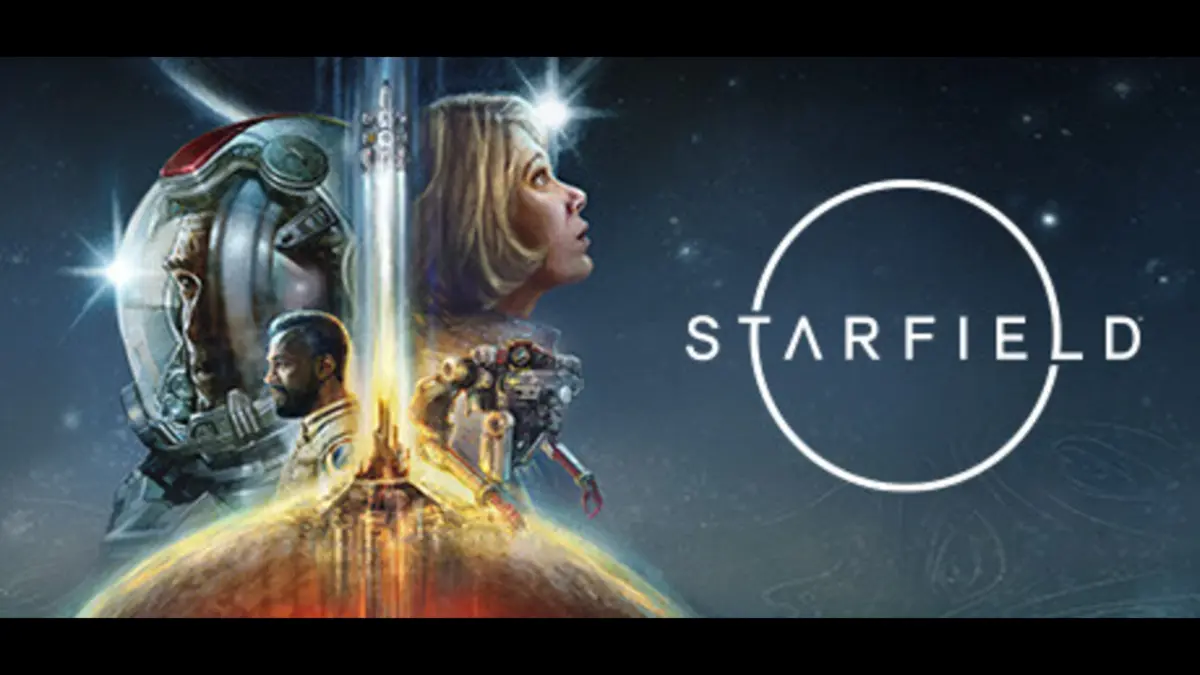 Starfield title artwork.