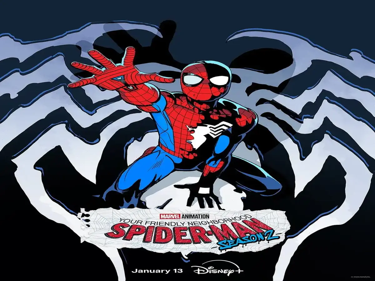 Spider-Man being slowly taken over by the symbiote