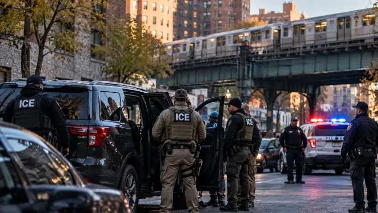 ICE Agent Shoots Person During Marble Hill Arrest in NYC