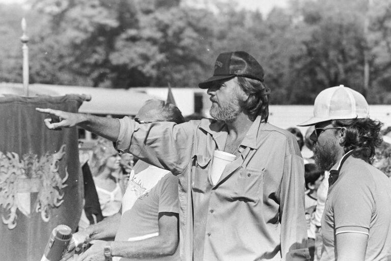 Jerry Golod's Tales From the Darkside partner George A. Romero directing on set