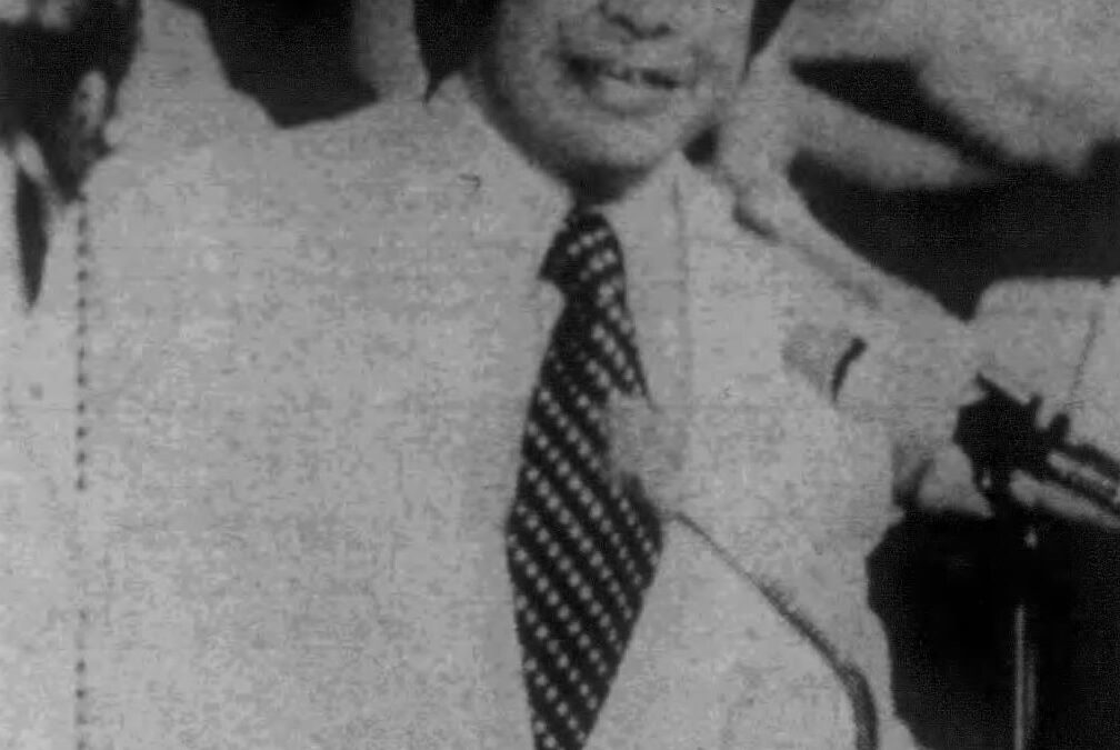 Jim Bakker in a 1975 newspaper photograph
