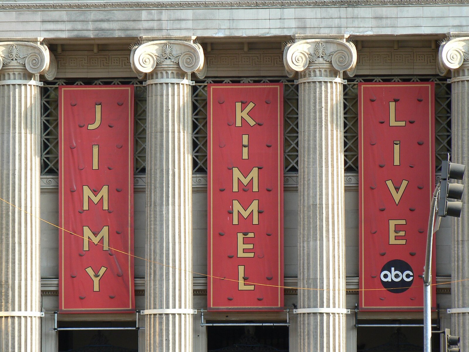 The Hollywood Boulevard home of "Jimmy Kimmel Live!" in 2013, as questions grow about the Jimmy Kimmel future at ABC