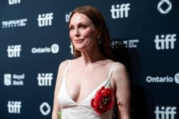Julianne Moore award honoree Julianne Moore smiles on the red carpet at the 2024 Toronto International Film Festival