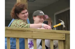 Gypsy Rose Blanchard at a home dedication, a file photo for the Ken Urker dead report