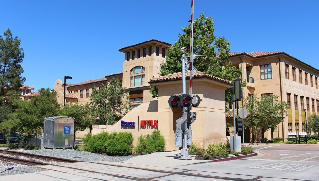 Netflix headquarters, the streamer behind the Blue Road Netflix release