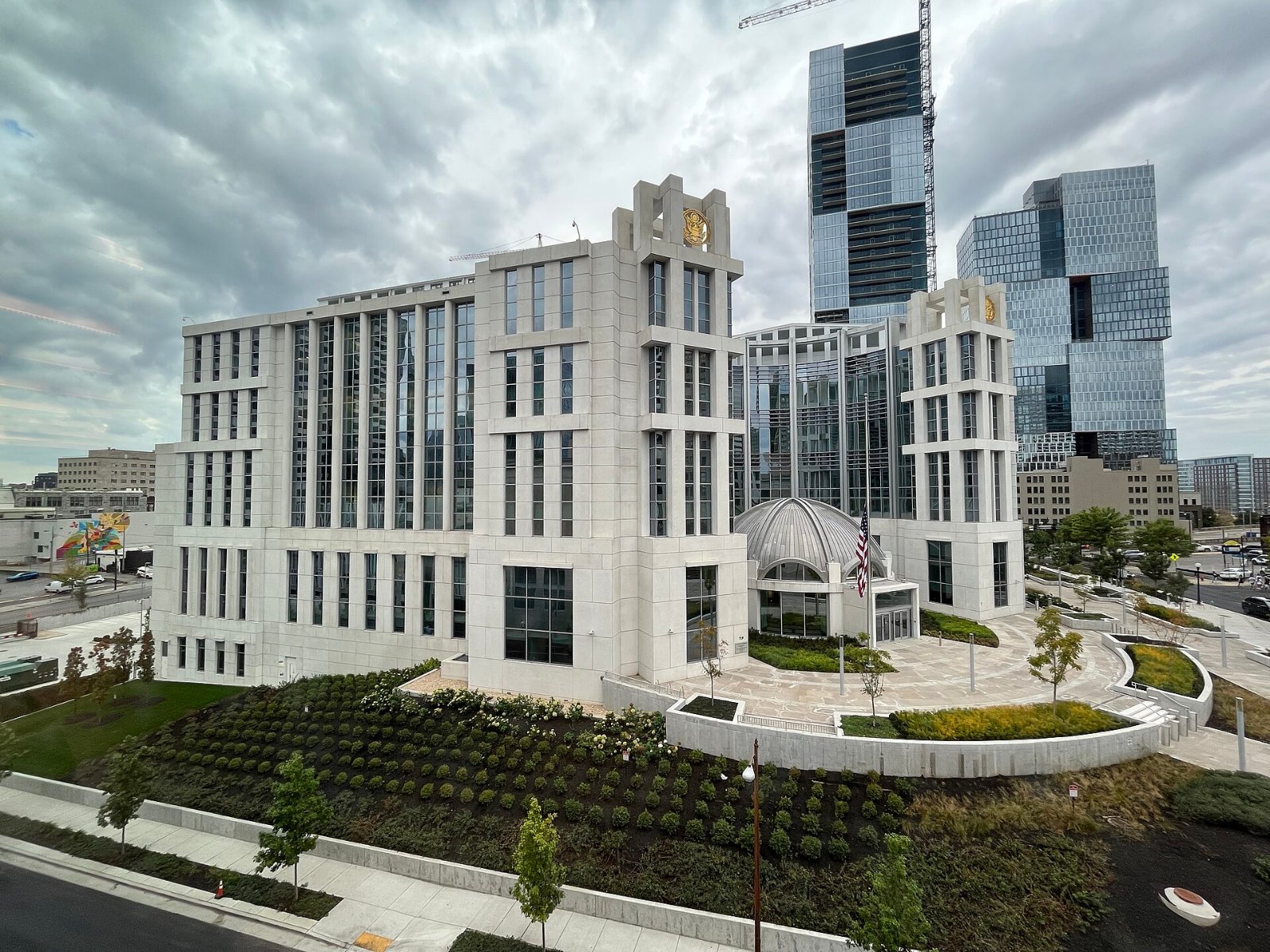 The Fred D. Thompson U.S. Courthouse in Nashville, home of the federal court hearing the Pandora MLC lawsuit