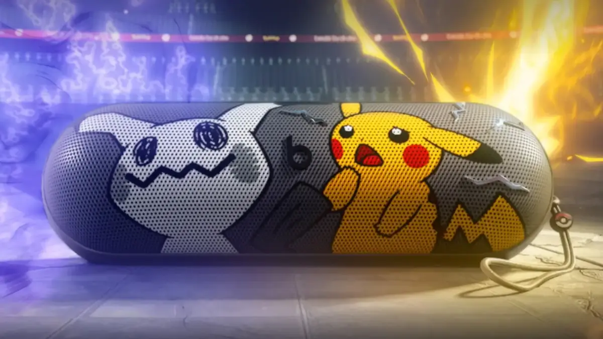 Special edition Pokemon Beats pill speaker, courtesy of Beats x Pokemon