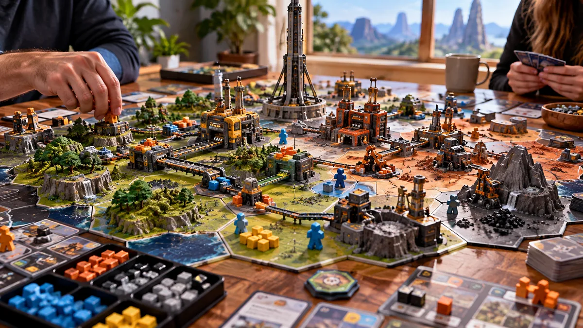 Satisfactory Board Game Brings Factory-Building to the Table