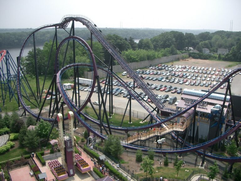 Six Flags roller coaster death - Man dies after fall from Six Flags Georgia coaster