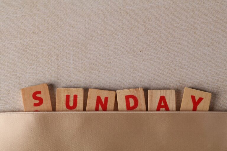 Sunday scaries