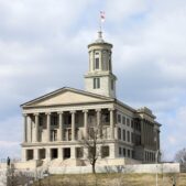 The Tennessee State Capitol in Nashville, where Gov. Bill Lee ordered a review after the failed execution, for a Christa Pike update