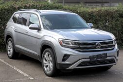 A Volkswagen Atlas SUV, built at the Volkswagen Chattanooga plant in Tennessee