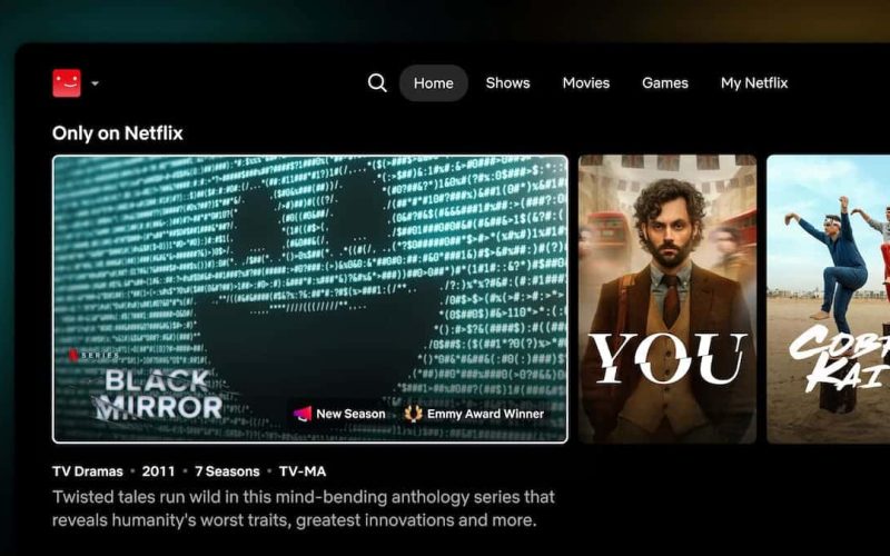 New Netflix Navigation