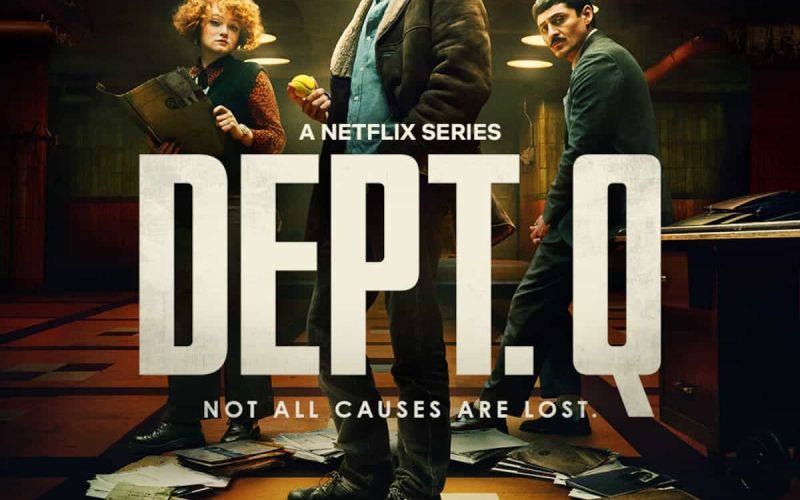 Dept Q official poster courtesy of Netflix