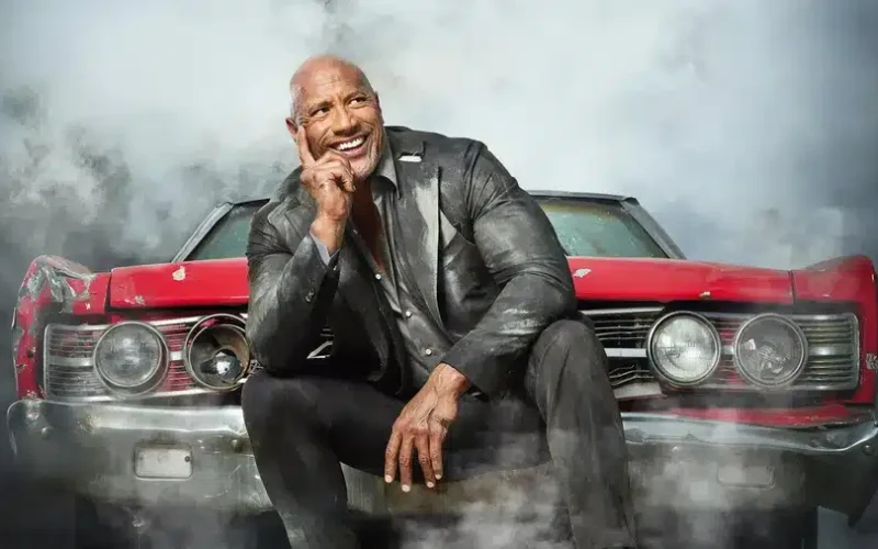 Dwayne Johnson in The Smashing Machine