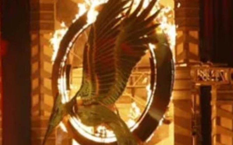 Image of The Hunger Games Logo, courtesy of Lionsgate