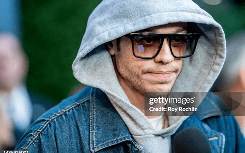 Former Saturday Night Live performer Pete Davidson attending a movie premiere.