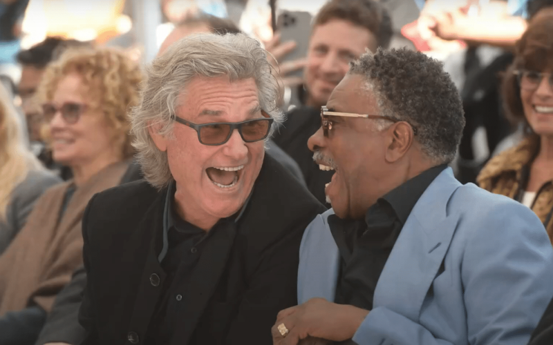 Keith David and Kurt Russell
