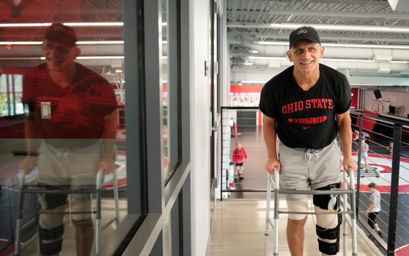 Ohio State wrestling coach Tom Ryan, author of Chosen Suffering