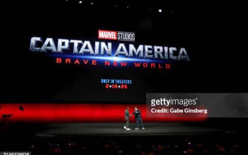 MCU Presentation of Captain America Brave New World.. black panther. George Washing Bridge