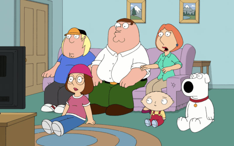 Family Guy created by Seth MacFarlane