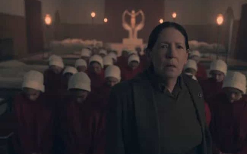 Aunt Lydia, Ann Dowd who will appear in The Testaments